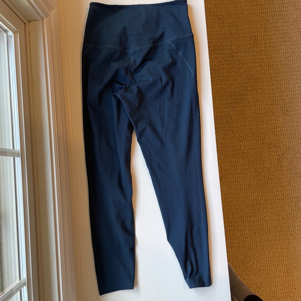 Girlfriend Collective Midnight Compressive High Rise Leggings Size Small